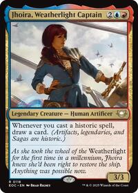 Jhoira, Weatherlight Captain, Commander: Edge of Eternities