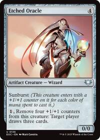Etched Oracle, Commander: Edge of Eternities