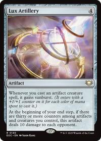 Lux Artillery, Commander: Edge of Eternities