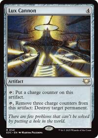 Lux Cannon, Commander: Edge of Eternities