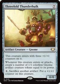 Threefold Thunderhulk, Commander: Edge of Eternities