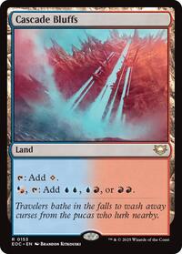 Cascade Bluffs, Commander: Edge of Eternities
