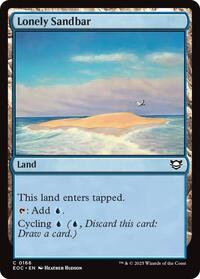 Lonely Sandbar, Commander: Edge of Eternities