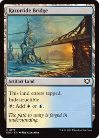 Razortide Bridge, Commander: Edge of Eternities