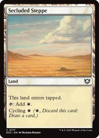 Secluded Steppe, Commander: Edge of Eternities