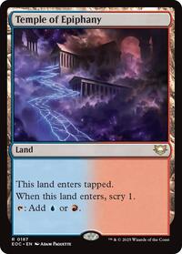 Temple of Epiphany, Commander: Edge of Eternities