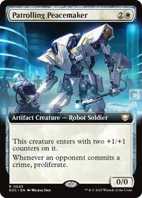 Patrolling Peacemaker (Extended Art), Commander: Edge of Eternities