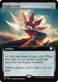 Solar Array (Extended Art), Commander: Edge of Eternities