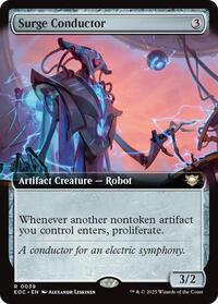Surge Conductor (Extended Art), Commander: Edge of Eternities