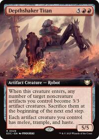 Depthshaker Titan (Extended Art), Commander: Edge of Eternities