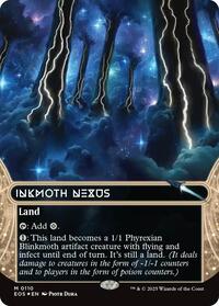 Inkmoth Nexus (0110) (Borderless) (Galaxy Foil), Edge of Eternities: Stellar Sights