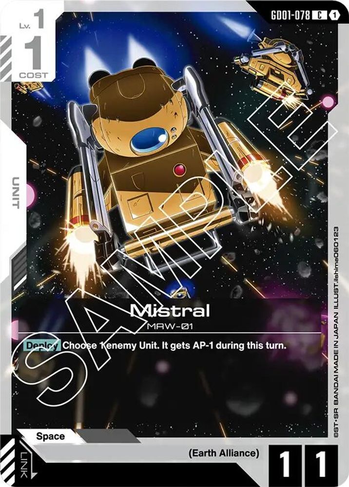 Mistral, Standard, front