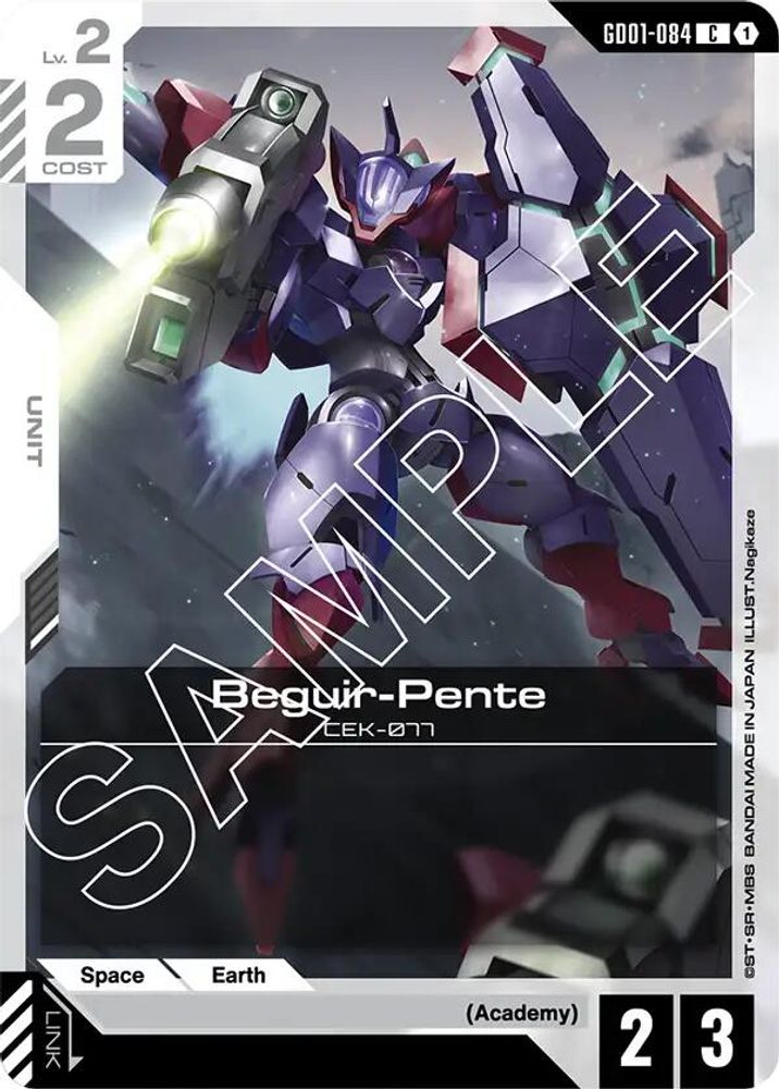 Beguir-Pente, Standard, front