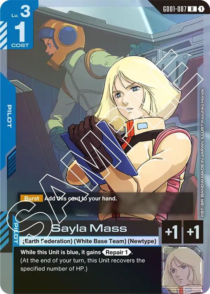 Sayla Mass, Foil, front