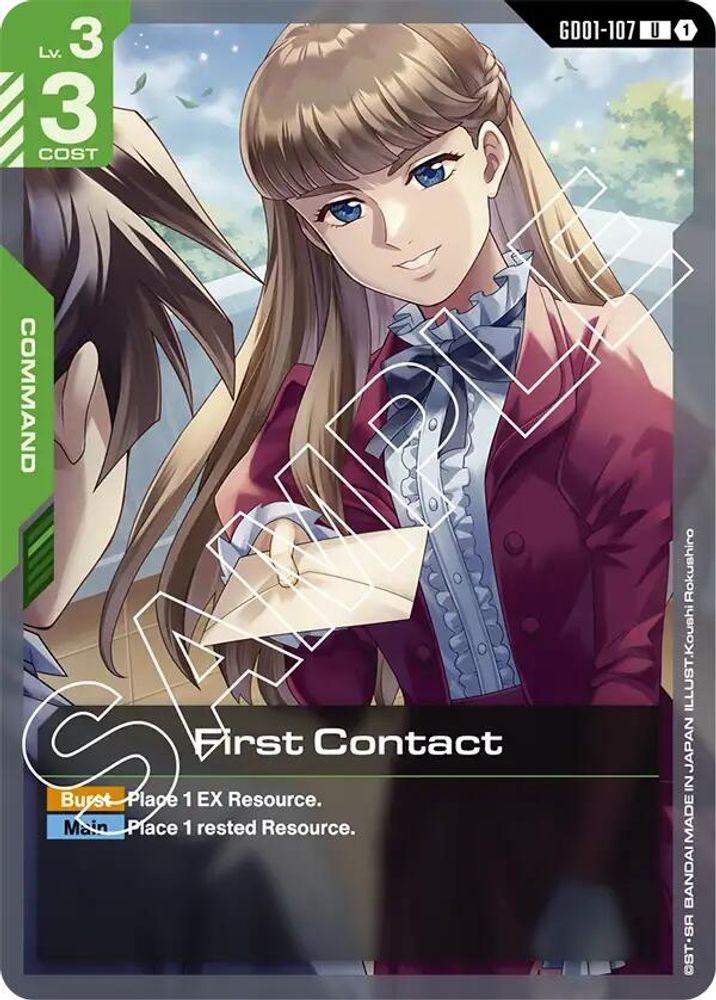First Contact, Standard, front