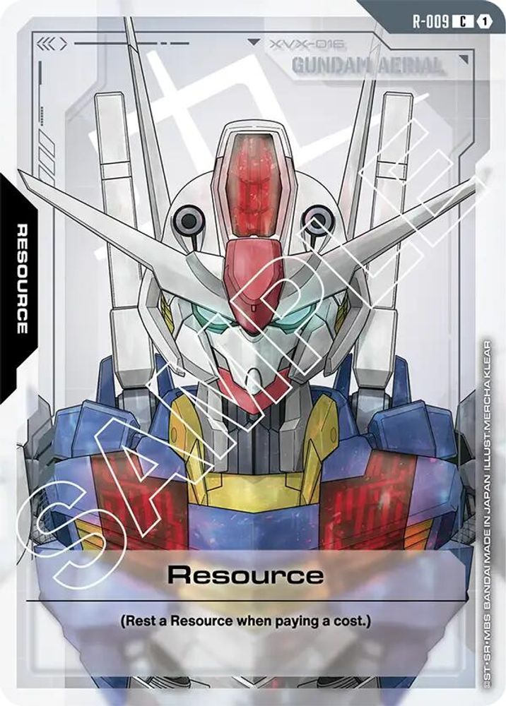 Resource (R-009), Standard, front