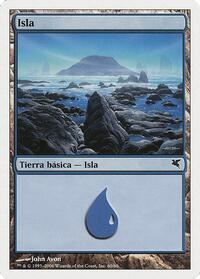Island (Spanish) - "Isla" (G60), Magic Encyclopedia 2005 (Salvat/Hachette)