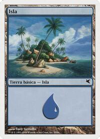 Island (Spanish) - "Isla" (H59), Magic Encyclopedia 2005 (Salvat/Hachette)