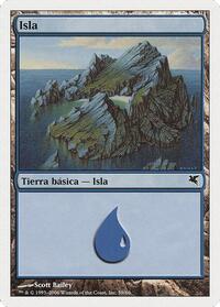 Island (Spanish) - "Isla" (G59), Magic Encyclopedia 2005 (Salvat/Hachette)