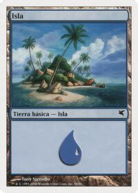 Island (Spanish) - "Isla" (E56), Magic Encyclopedia 2005 (Salvat/Hachette)