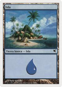 Island (Spanish) - "Isla" (G48), Magic Encyclopedia 2005 (Salvat/Hachette)