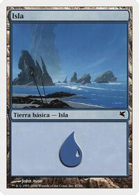 Island (Spanish) - "Isla" (G47), Magic Encyclopedia 2005 (Salvat/Hachette)