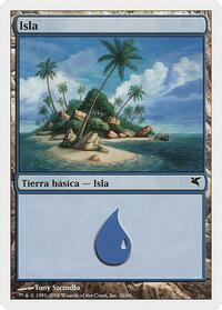 Island (Spanish) - "Isla" (H36), Magic Encyclopedia 2005 (Salvat/Hachette)