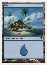 Island (Spanish) - "Isla" (E33), Magic Encyclopedia 2005 (Salvat/Hachette)
