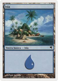 Island (Spanish) - "Isla" (H32), Magic Encyclopedia 2005 (Salvat/Hachette)