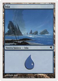 Island (Spanish) - "Isla" (E32), Magic Encyclopedia 2005 (Salvat/Hachette)