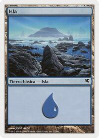 Island (Spanish) - "Isla" (H12), Magic Encyclopedia 2005 (Salvat/Hachette)