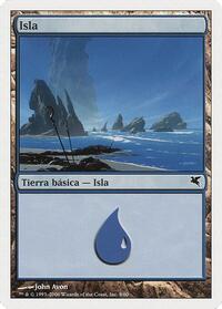 Island (Spanish) - "Isla" (E9), Magic Encyclopedia 2005 (Salvat/Hachette)
