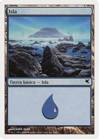 Island (Spanish) - "Isla" (E8), Magic Encyclopedia 2005 (Salvat/Hachette)