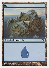 Island (French) - "Ile" (H60), Magic Encyclopedia 2005 (Salvat/Hachette)