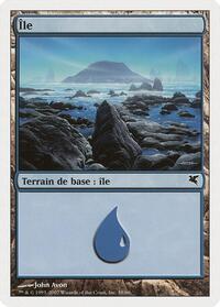 Island (French) - "Ile" (E58), Magic Encyclopedia 2005 (Salvat/Hachette)