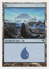 Island (French) - "Ile" (H57), Magic Encyclopedia 2005 (Salvat/Hachette)