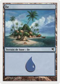 Island (French) - "Ile" (H48), Magic Encyclopedia 2005 (Salvat/Hachette)