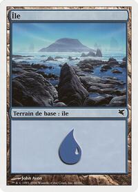 Island (French) - "Ile" (H46), Magic Encyclopedia 2005 (Salvat/Hachette)