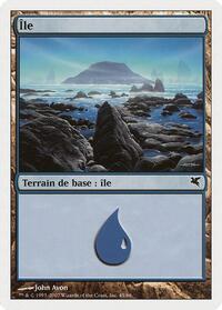 Island (French) - "Ile" (E45), Magic Encyclopedia 2005 (Salvat/Hachette)