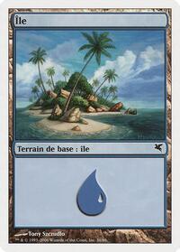 Island (French) - "Ile" (H36), Magic Encyclopedia 2005 (Salvat/Hachette)