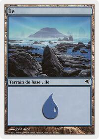 Island (French) - "Ile" (H34), Magic Encyclopedia 2005 (Salvat/Hachette)