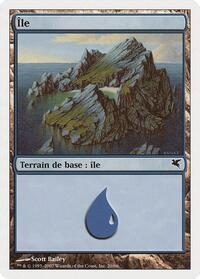 Island (French) - "Ile"(E20), Magic Encyclopedia 2005 (Salvat/Hachette)