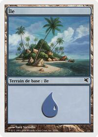 Island (French) - "Ile" (H10), Magic Encyclopedia 2005 (Salvat/Hachette)