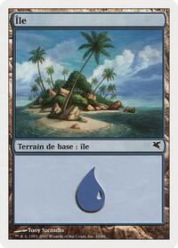 Island (French) - "Ile" (E10), Magic Encyclopedia 2005 (Salvat/Hachette)