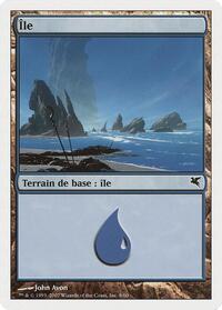 Island (French) - "Ile" (E9), Magic Encyclopedia 2005 (Salvat/Hachette)