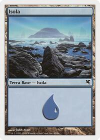 Island (Italian) - "Isola" (G60), Magic Encyclopedia 2005 (Salvat/Hachette)