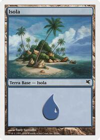 Island (Italian) - "Isola" (H59), Magic Encyclopedia 2005 (Salvat/Hachette)