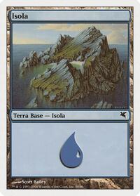 Island (Italian) - "Isola" (G59), Magic Encyclopedia 2005 (Salvat/Hachette)