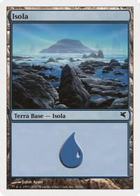 Island (Italian) - "Isola" (E58), Magic Encyclopedia 2005 (Salvat/Hachette)