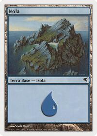 Island (Italian) - "Isola" (E57), Magic Encyclopedia 2005 (Salvat/Hachette)